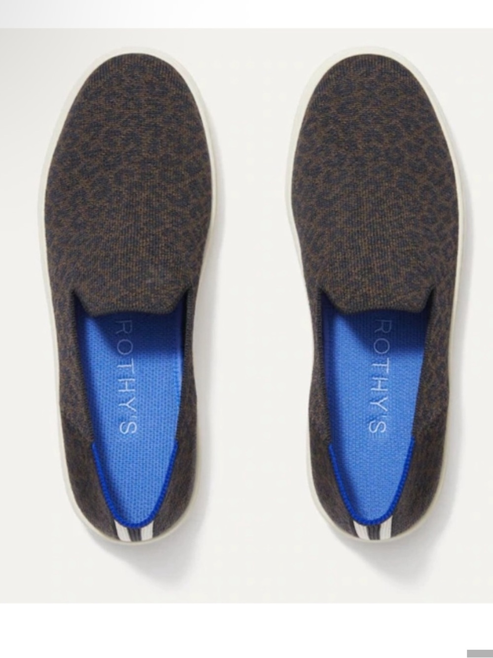 Rothy’s Espresso Spot Original Slip On Sneakers Women’s